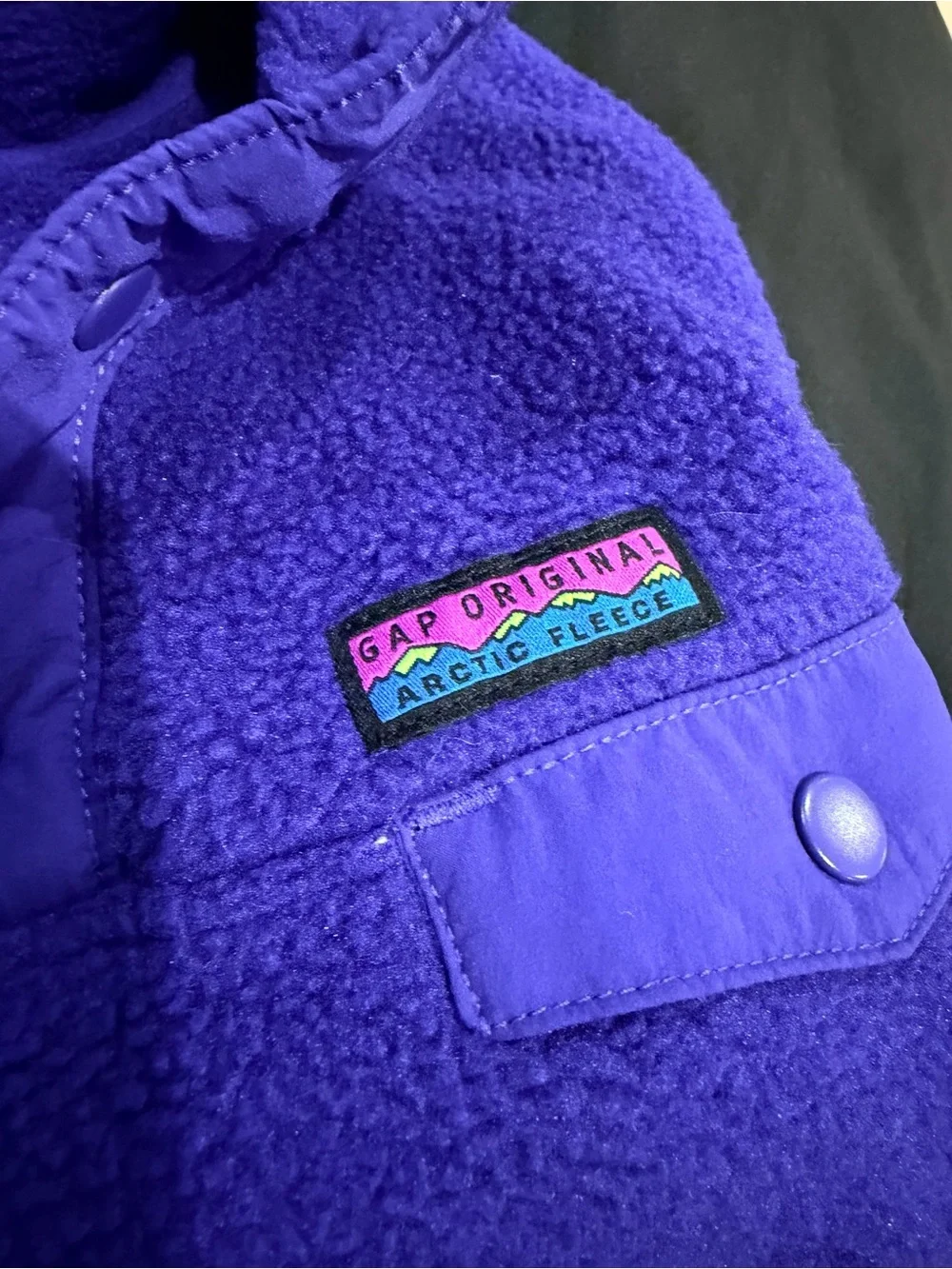 GAP Purple Arctic Fleece Jacket